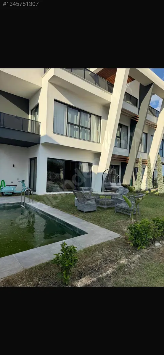 Sahibinden Full Lüx eşyalı triplex akıllı villa