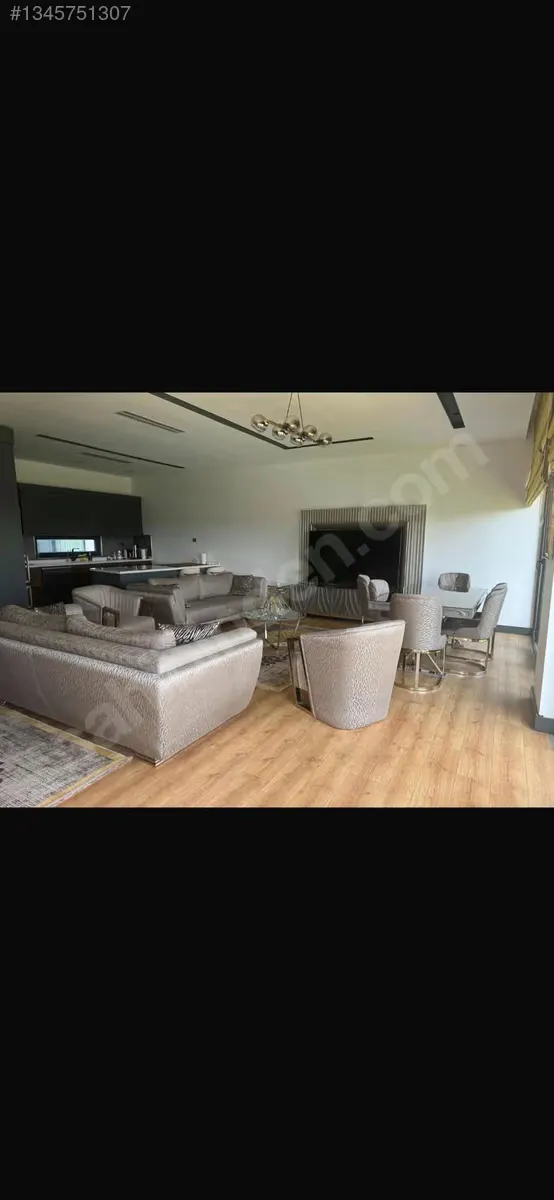 Sahibinden Full Lüx eşyalı triplex akıllı villa