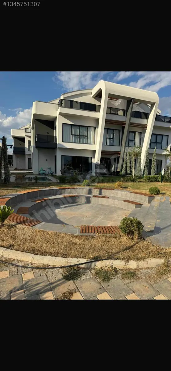 Sahibinden Full Lüx eşyalı triplex akıllı villa
