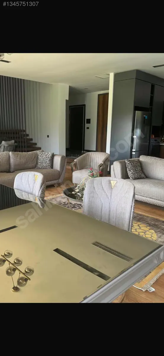 Sahibinden Full Lüx eşyalı triplex akıllı villa